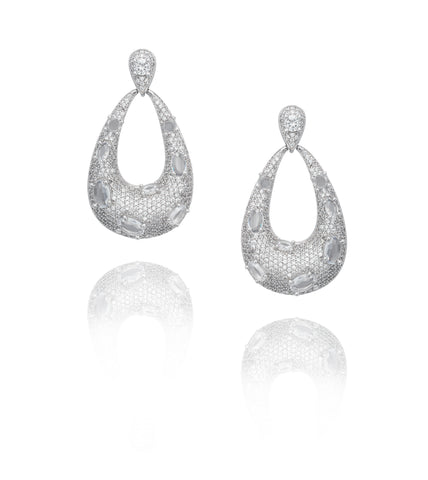 ARIA EARRINGS SILVER