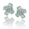 DELIA EARRINGS AQUA
