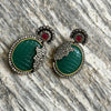 MABEL EARRINGS GREEN