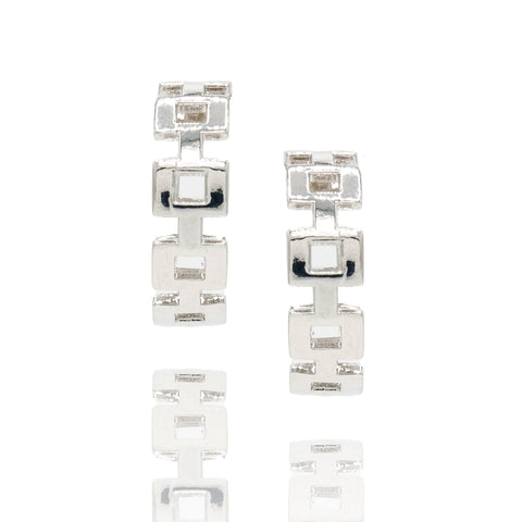 QUINN EARRINGS SILVER