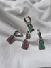 LENNY EARRINGS GREEN