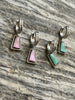LENNY EARRINGS GREEN