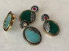 MABEL EARRINGS GREEN