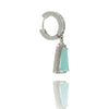 LENNY EARRINGS GREEN
