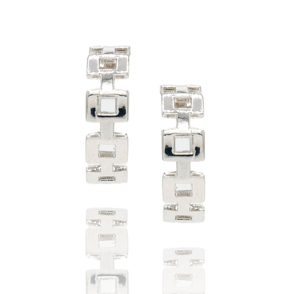 QUINN EARRINGS SILVER